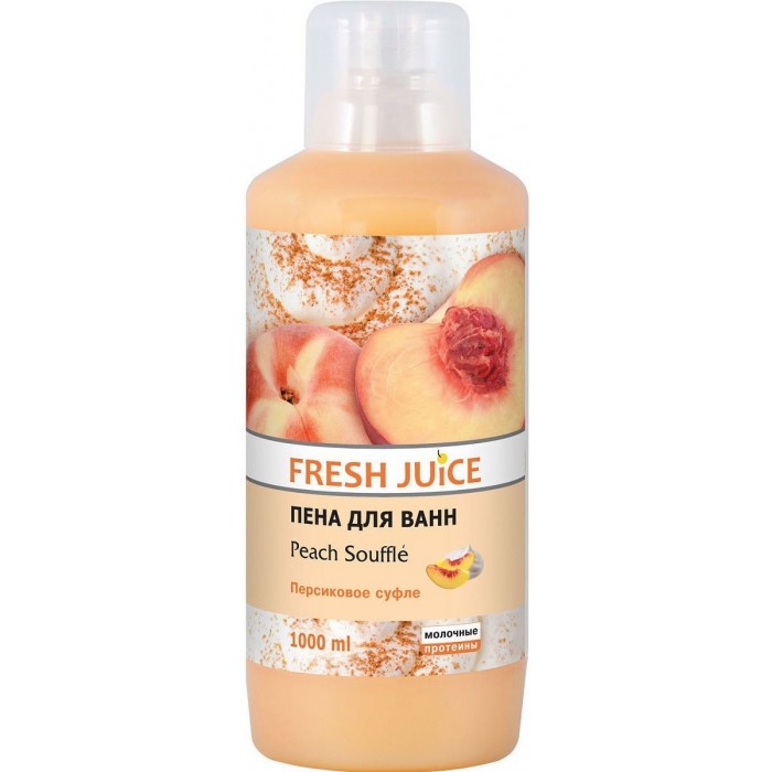 Пена для ванн Fresh Juice Peach souffle, 1 л - 